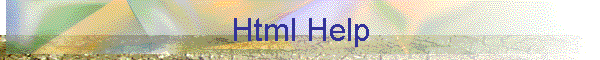 Html Help